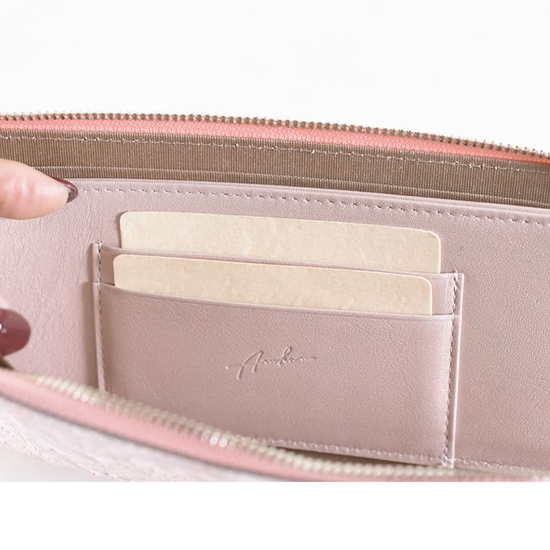 アルカン 財布 レディース  l字ファスナー コンパクト ブランド 薄型 長財布 レザー 使いやすい  日本製 50代人気 イタリアンレザー  40代人気 arukan