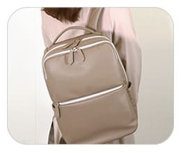 目々澤鞄レディースリュック