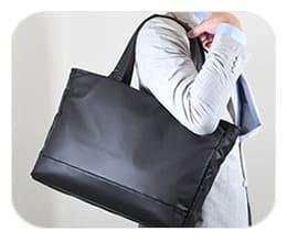 目々澤鞄メンズトート