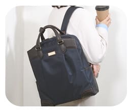 目々澤鞄レディースお仕事リュック