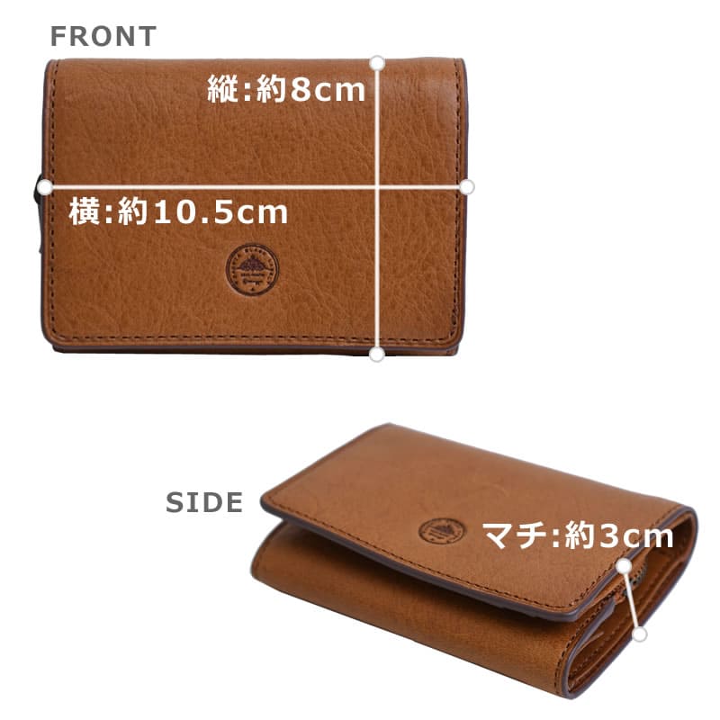 ダコタ 財布 レザー 本革 イタリアンレザー ミニ財布 black label 三つ折り ミニモ dakota 財布小さい 小銭入れ 人気 縦8cm 横10.5cm マチ3cm 70g