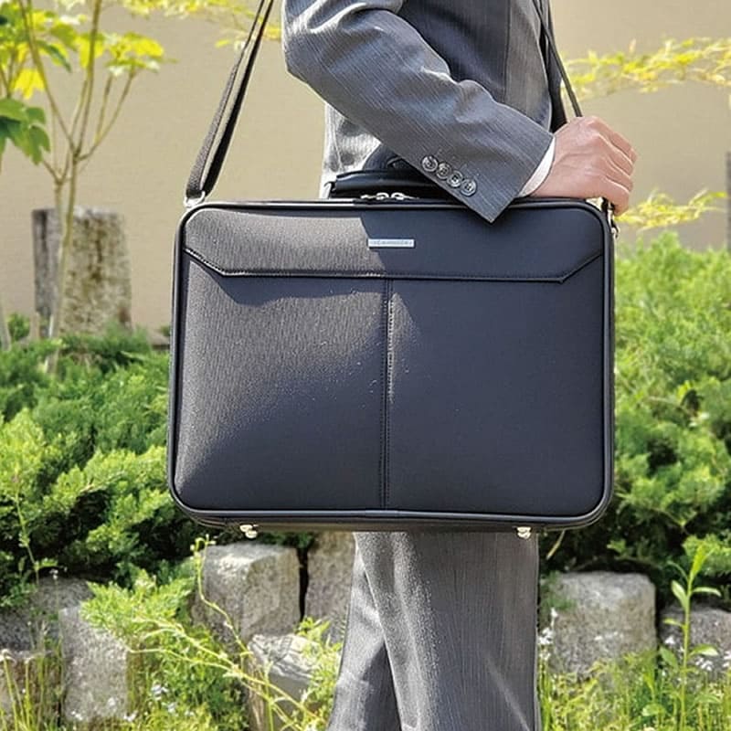 アタッシュケース ビジネス B4 おしゃれ メンズ ナイロン ソフトアタッシュケース ビジネスバッグ ブリーフケース 人気 B4サイズ 機内持ち込み JC HAMILTON 21230