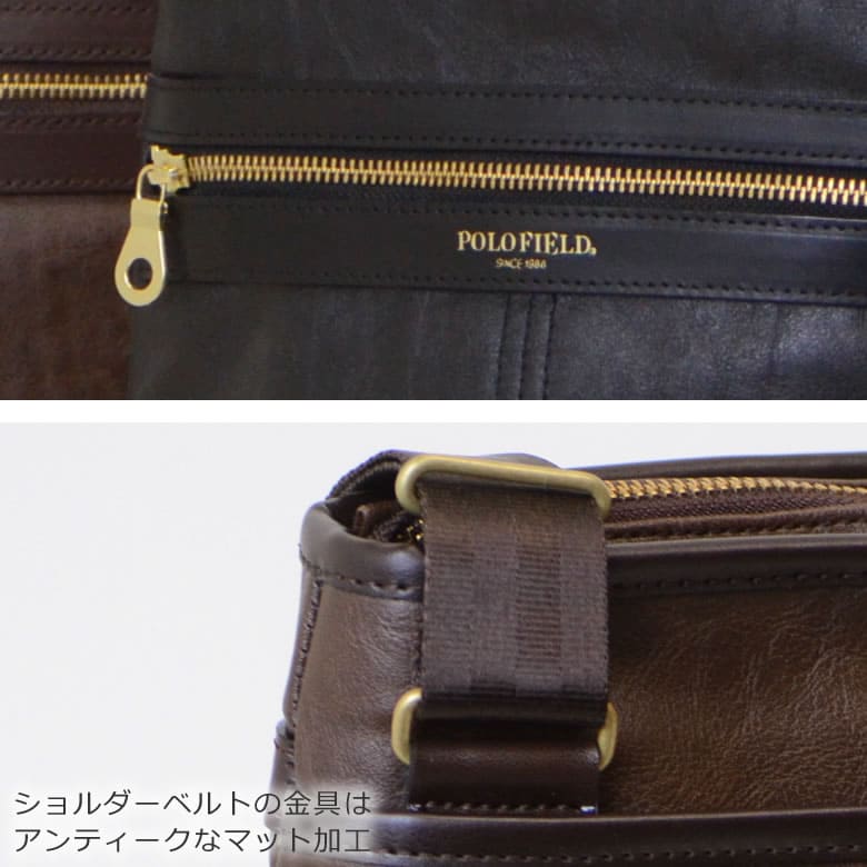 polofield ポロフィールド ショルダーバッグ