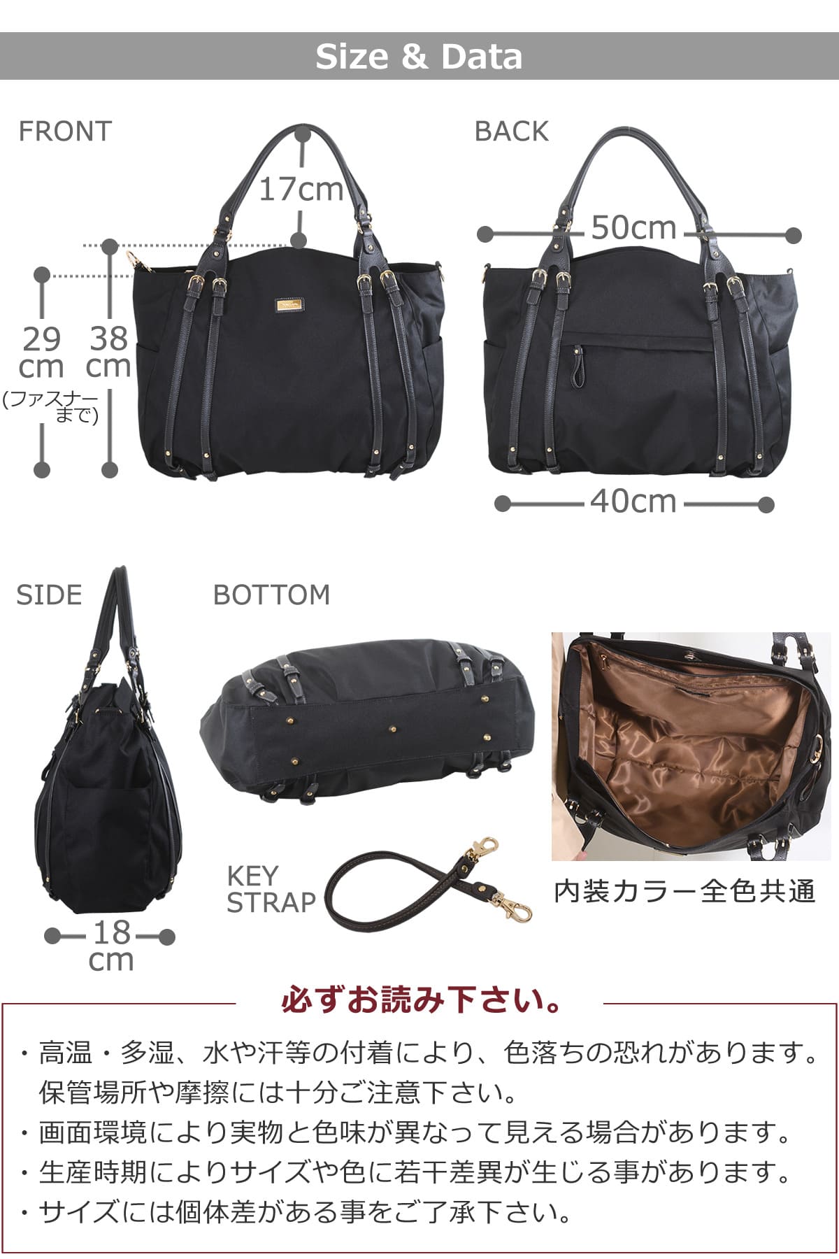 ボストンバッグ レディース サイズ 縦29cm 横40cm マチ18cm 容量20リットル 底鋲 底鋲付き 女性 軽量 軽い 大容量 ナイロン 合皮付属