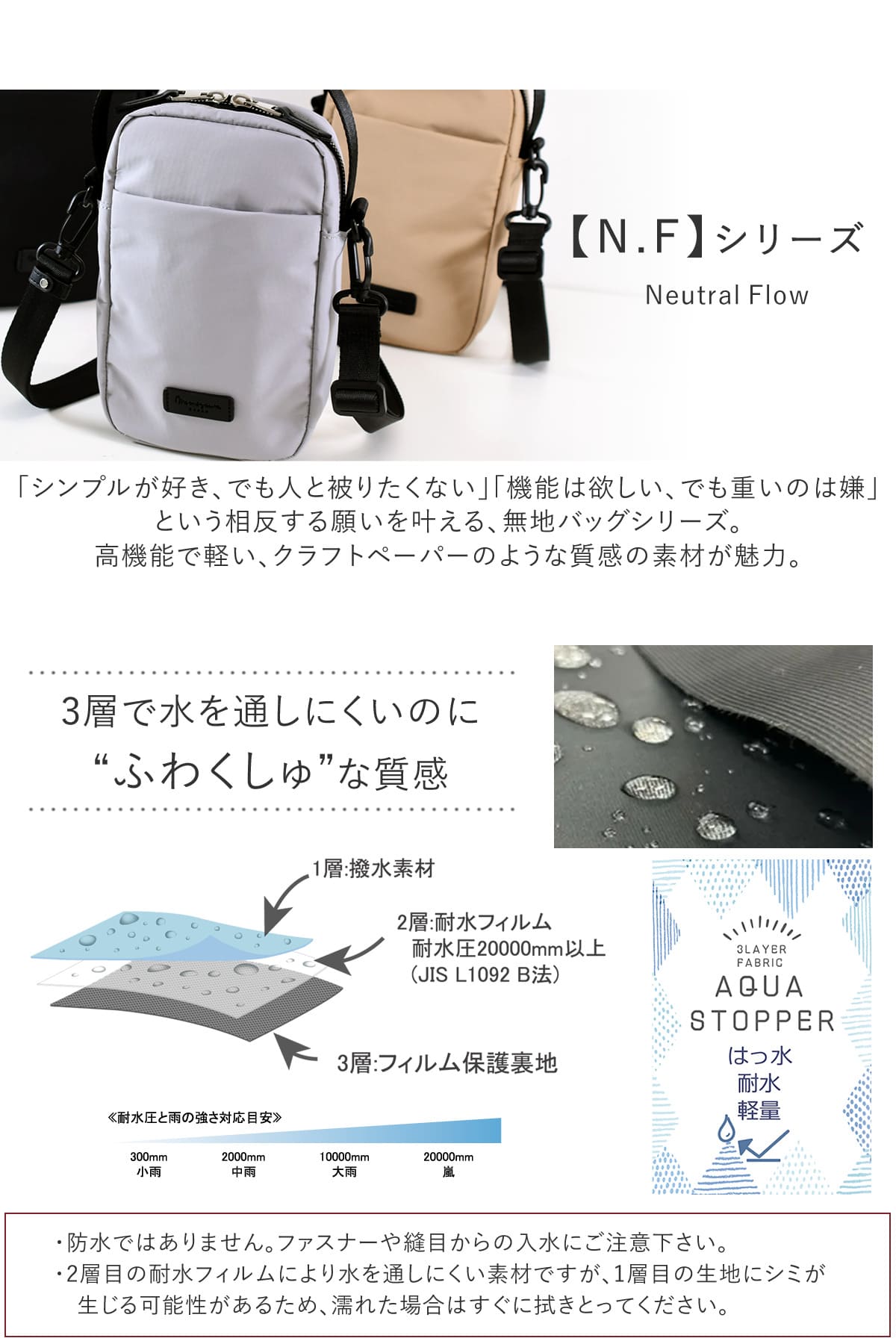 目々澤鞄 スマホショルダー ショルダーバッグ 小さめ レディース 縦型 ミニ 斜めがけバッグ 軽い ブランド N.F 40001