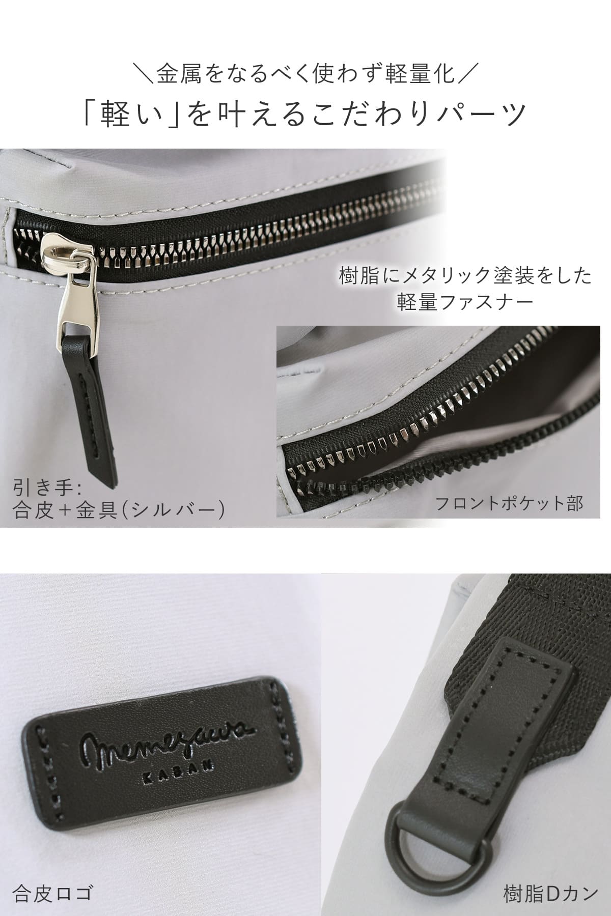 目々澤鞄 リュック メンズ A4 10L ナイロン 軽い 通勤 おしゃれ 大人 ブランド 旅行 カジュアル 撥水 N.F 40004m 