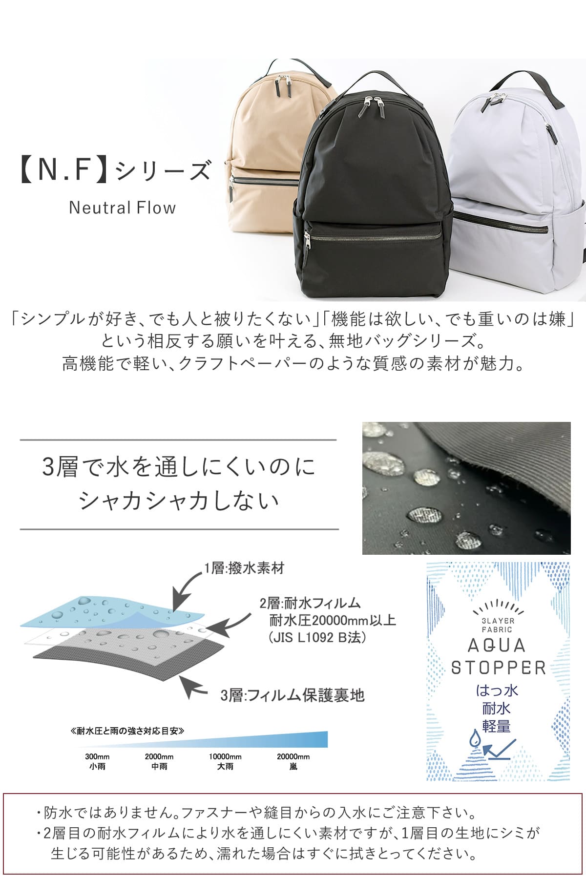 目々澤鞄 リュック メンズ A4 10L ナイロン 軽い 通勤 おしゃれ 大人 ブランド 旅行 カジュアル 撥水 N.F 40004m 