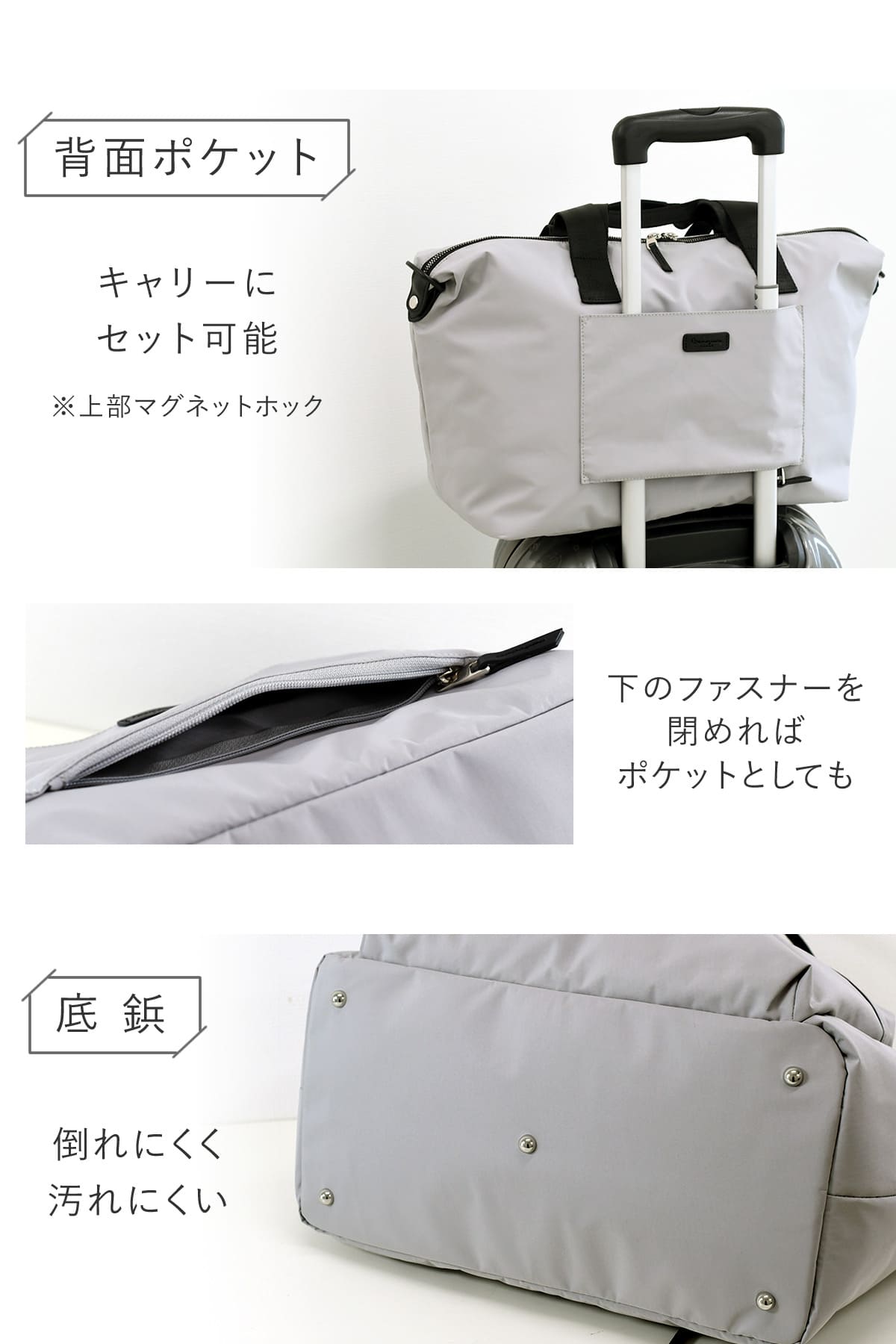 目々澤鞄 ボストンバッグメンズ 旅行 1泊2日 トラベル ナイロン 軽い 3way 20L 撥水 おしゃれ 小さめ 人気 ビジネス 出張  N.F 40005m
