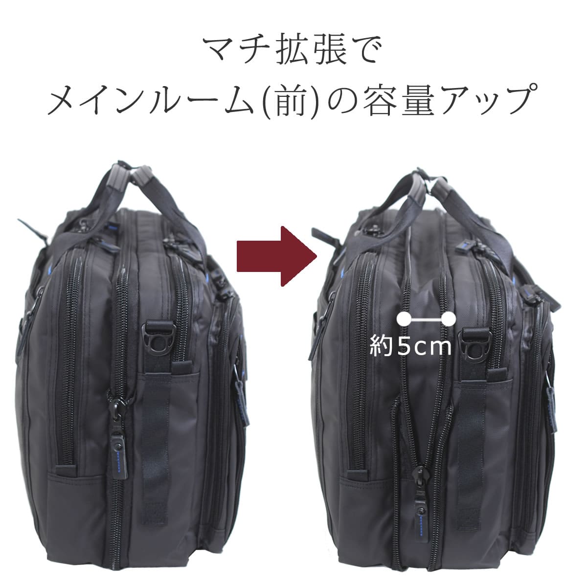 ビジネスバッグ 3way メンズ おすすめ 40代 ブランド 大容量 おしゃれ 30代 ビジネスリュック 3wayバッグ 大容量 ビジネス 仕事 出張 ブリーフケース ナイロン pcバッグノートパソコン15.6i 大きめパソコン