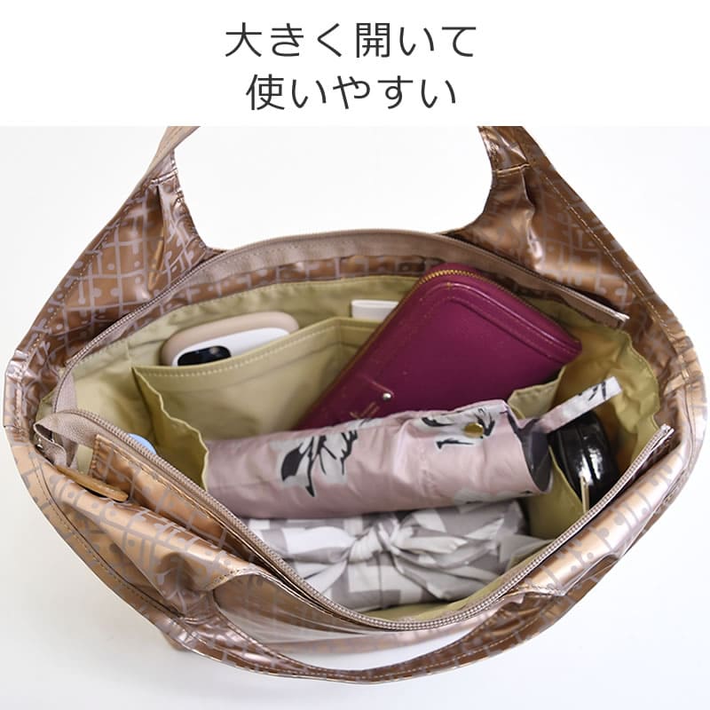 トートバッグ レディース ナイロン 日本製 撥水 洗える 洗濯できる ミニトート ハンドバッグ 軽い 軽量 ポケット充実 ヤマト屋 ラビラビ raviravi