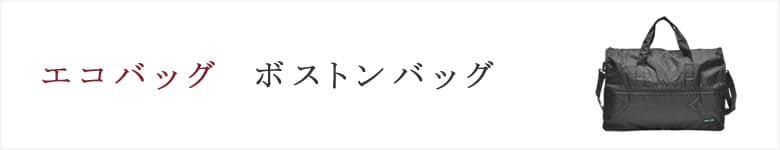エコバッグ ボストンバッグ　エコボストン