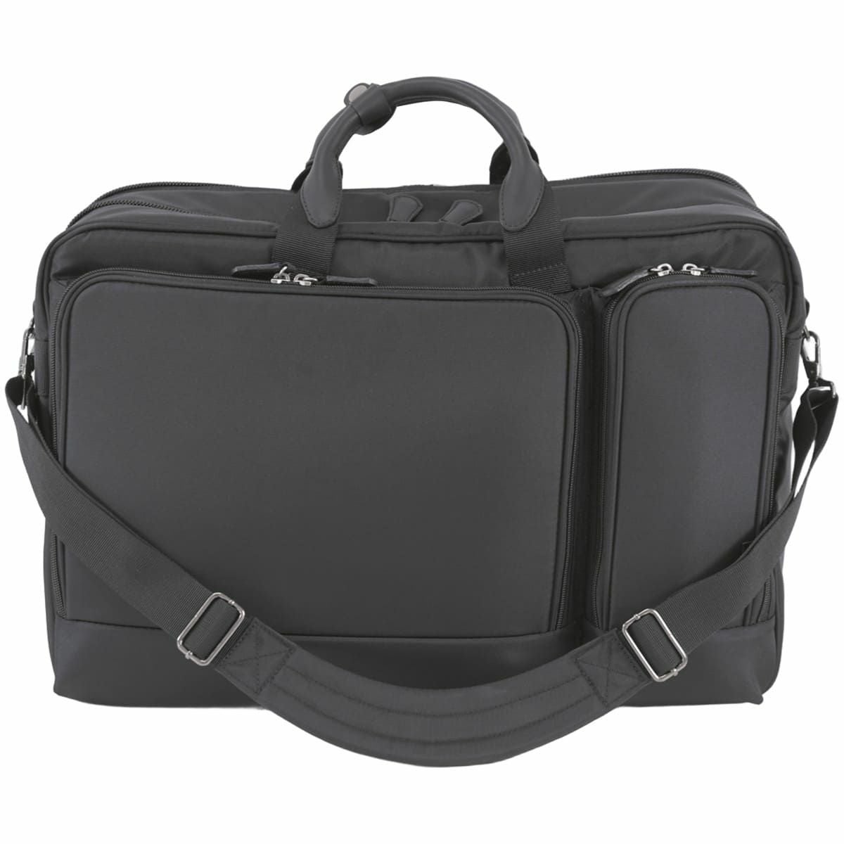 Ryue’sOne ビジネスバッグ 大きめ A3ファイル対応 出張 2way トート ショルダー 15.6インチPC対応 2ルーム 大容量 ナイロン メンズ レディース 通勤 旅行 多機能 102543