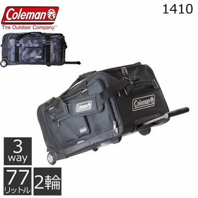 ボストンキャリーバッグ 3way Coleman コールマン レジャー 旅行 修学 