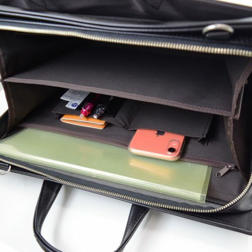 ビジネスバッグ メンズ A4 薄型 ブリーフケース リクルートバッグ 就活