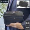 ショルダー ポーチ メンズ 小型 革 ブランド おしゃれ レザー タバコ スマホ iPhone ポーチ 財布 ポーチ ストラップ ショルダーバッグ トロイブロス 7012
