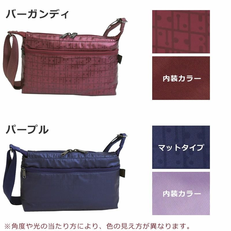 ヤマト屋 ショルダーバッグ 斜めがけ レディース ナイロン 軽い ブランド おしゃれ 大人 人気 40代 50代 通勤 洗える 日本製 ミニショルダーバッグ 斜めがけ 手提げ raviravi ラビラビ  ワイン レッド えんじ バーガンディ 紫 パープル