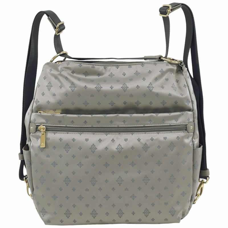 ショルダーリュック 2way レディース リュックにもなる2way レディース ブランド リュック 斜めがけ 両方 リュッ2way 軽量 大容量 ナイロン ショルダーバッグ 軽い リュックにもなるショルダーバッグ ブランド 大人のための3wayリュック シルキーグレー