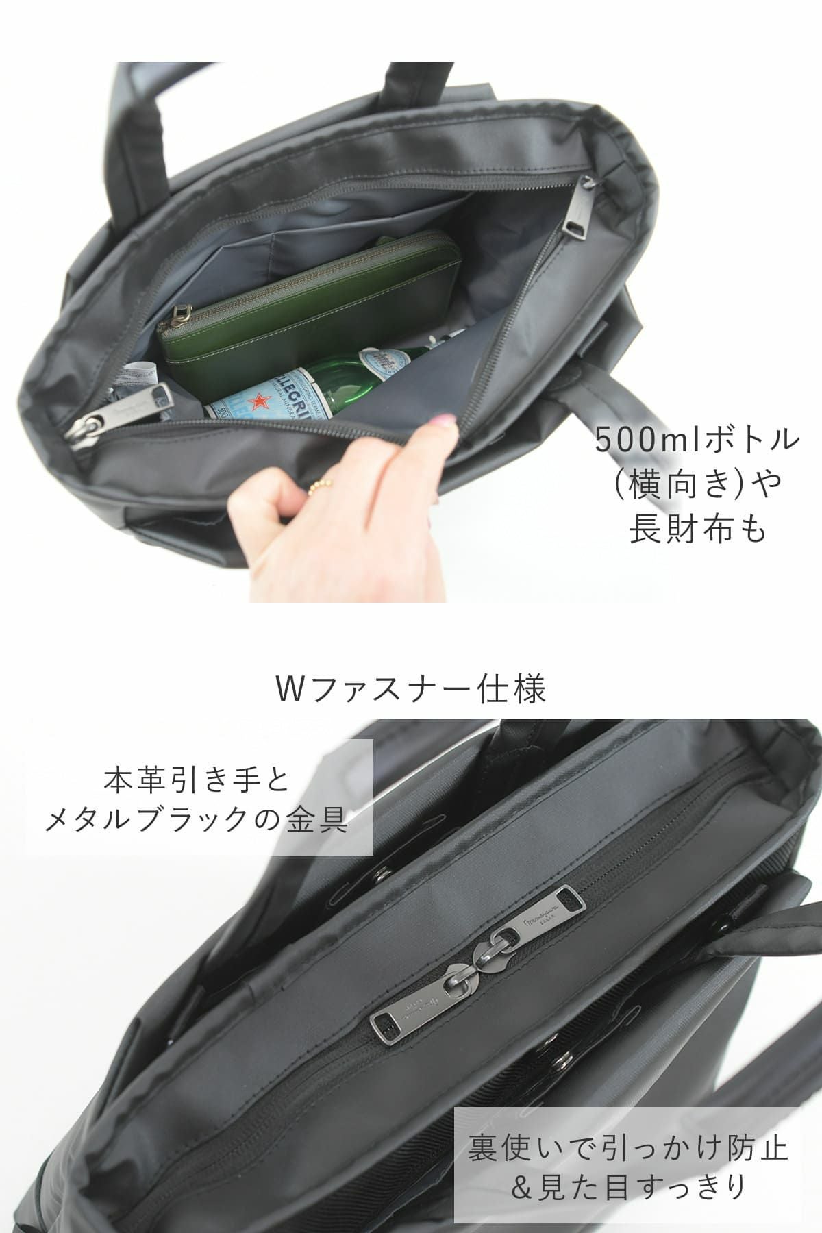 2way トートバッグ ショルダーバッグ ミニ レディース ナイロン 小さめ きれいめ 斜めがけ ふんわりしっかり 軽量 型崩れしにくい