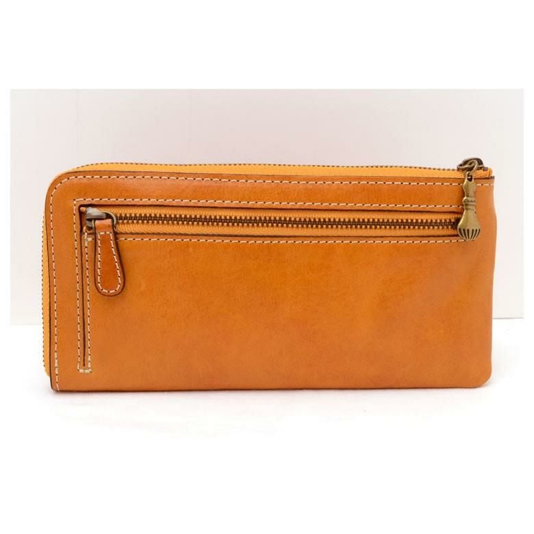 dakota ダコタ 財布 レディース 長財布 本革 Lの字ファスナー 薄マチ スリム イタリアンレザー かわいい