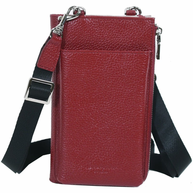 スマホショルダー メンズ 本革 レザー おしゃれ 革 財布 おすすめ 財布機能 財布ポシェット ネックウォレット スマホポシェット ショルダーバッグ サコッシュ スマホポーチ ミニショルダー 斜めがけバッグメンズ 財布バッグ一体型 オーク ベージュ ブラウン