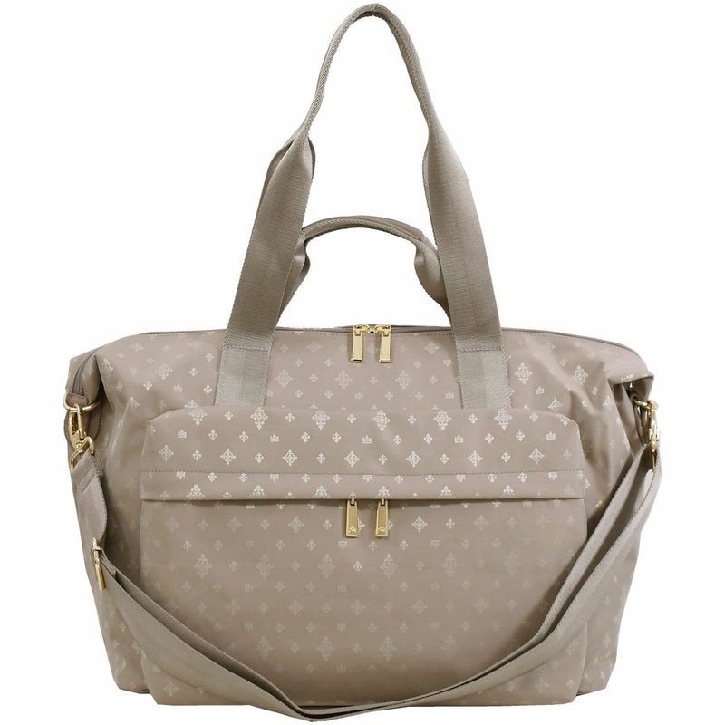 目々澤鞄 ボストンバッグ レディース TiaraM おしゃれ 人気 旅行 コンパクト 軽量 かわいい 1泊2泊 旅行バッグ 旅行カバン きれいめ ショルダーバッグ 3way 小さめ 2泊3日ベージュ べーじゅ