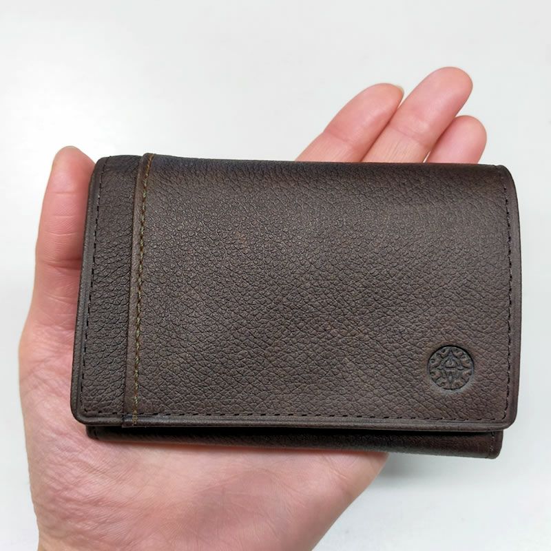 ダコタ 財布 メンズ 人気 ブラックレーベル 三つ折り財布 ミニ財布
