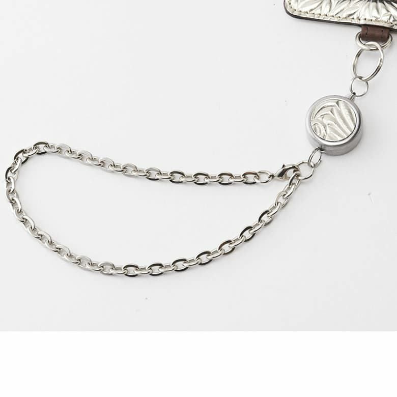 財布 レディース パスケース リール付き 定期入れ 日本製 本革 Neutral Gray 3469303