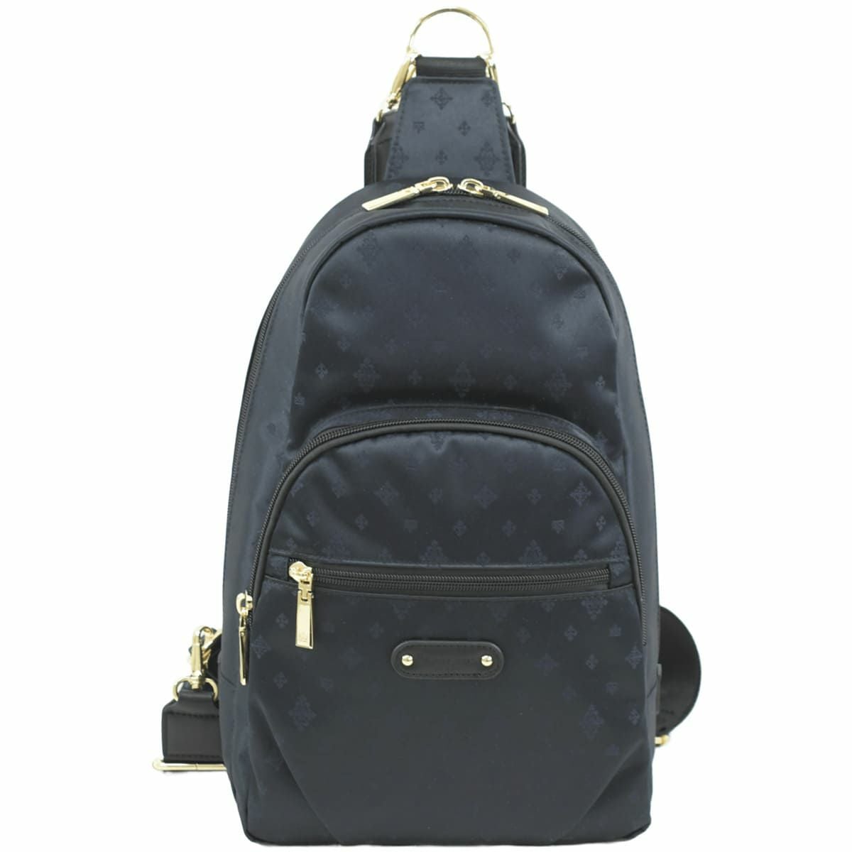 目々澤鞄 リュック レディース 小さめ 軽量 きれいめ 2way ボディバッグにもなる ミニリュック 斜めがけバッグ ブラック 