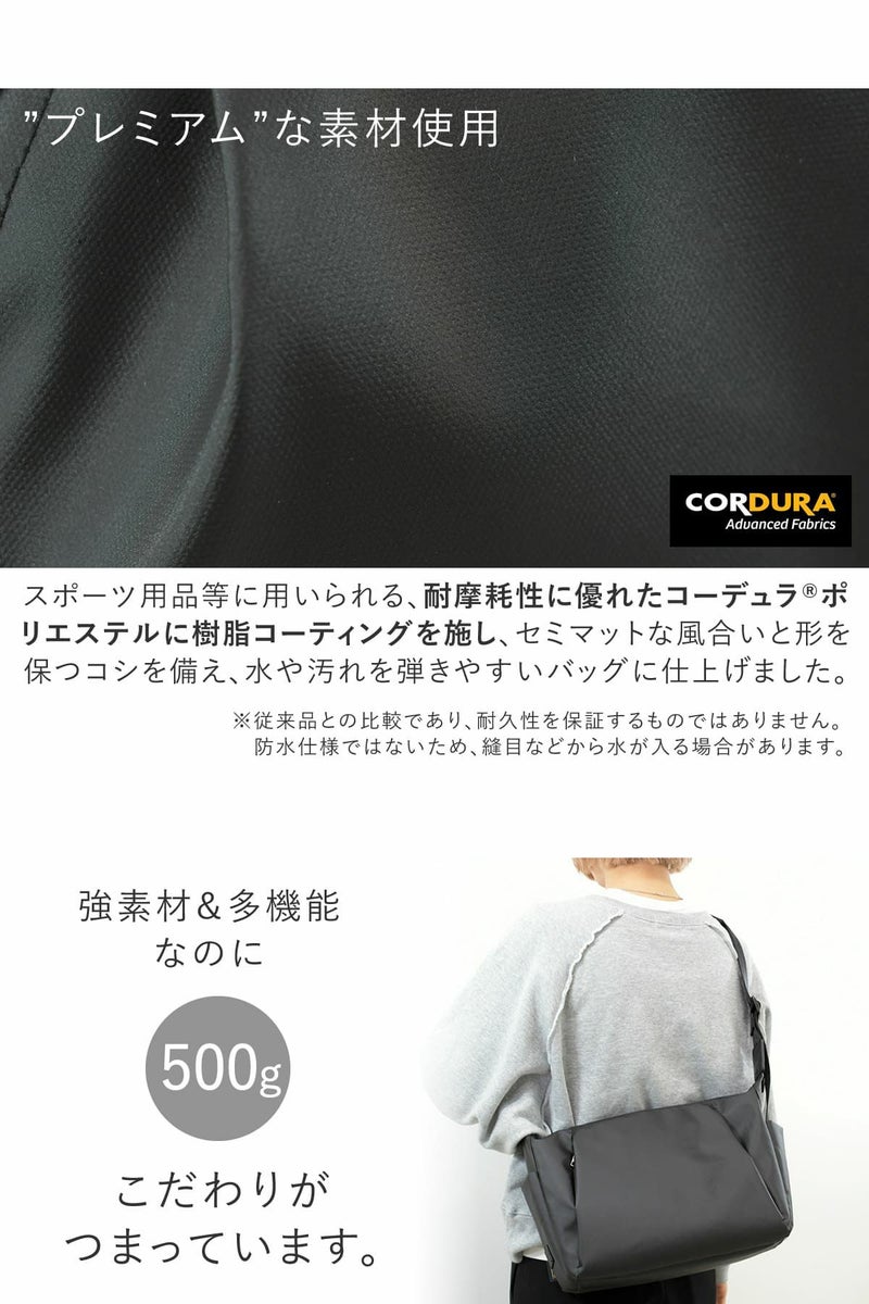 一般的なナイロンの7倍の強度を持つコーデュラナイロンにリニューアルしたレディースビジネスリュック、強素材で多機能