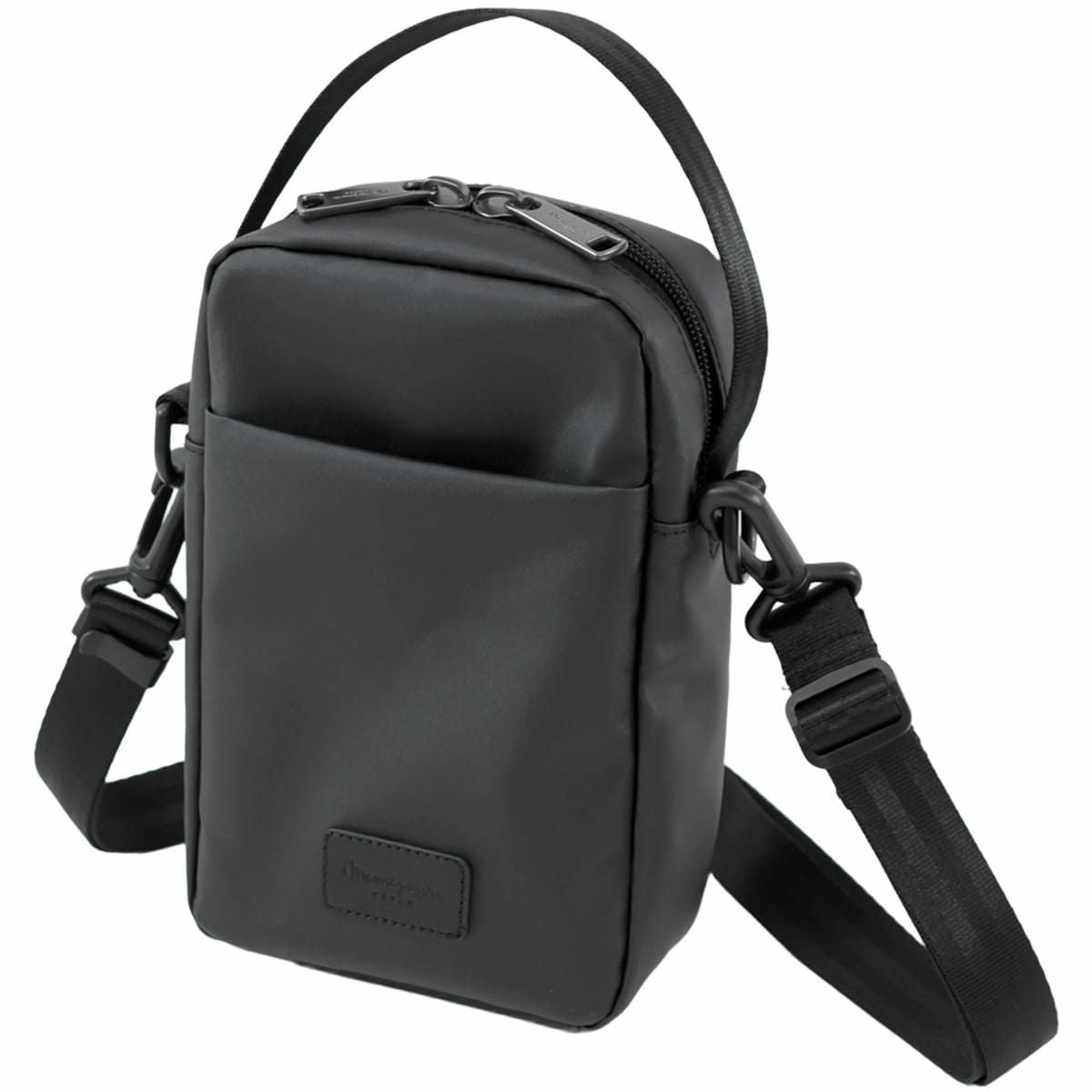 スマホショルダー メンズ 縦型 ショルダー 小さめ ミニショルダー 軽量 コーデュラ ナイロン 目々澤鞄 sk2031