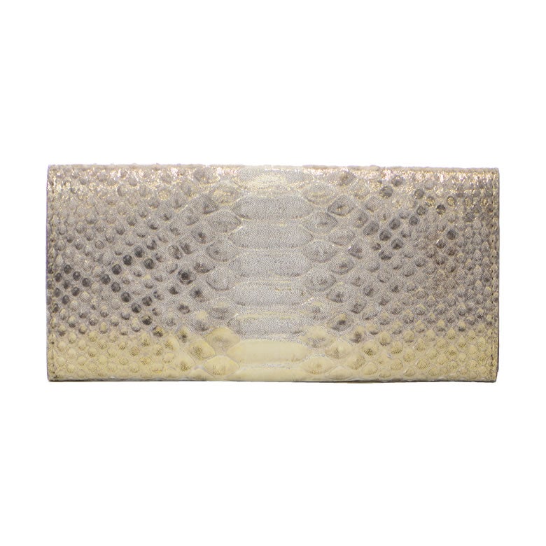 財布 レディース 長財布 ギャルソン風 ボックス小銭入れ 日本製 パイソン 蛇革 本革使いやすい おしゃれ 上品 大人 arukan アルカン 1535608 　