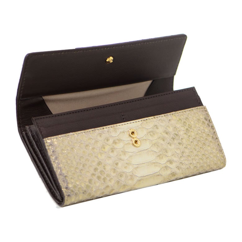 財布 レディース 長財布 ギャルソン風 ボックス小銭入れ 日本製 パイソン 蛇革 本革使いやすい おしゃれ 上品 大人 arukan アルカン 1535608 　