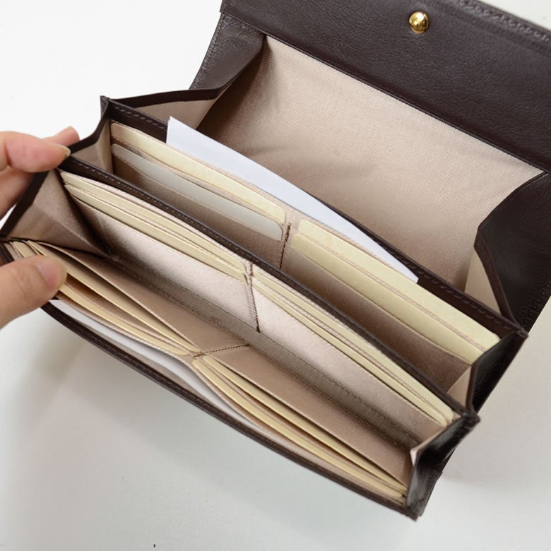 財布 レディース 長財布 ギャルソン風 ボックス小銭入れ 日本製 パイソン 蛇革 本革使いやすい おしゃれ 上品 大人 arukan アルカン 1535608 　