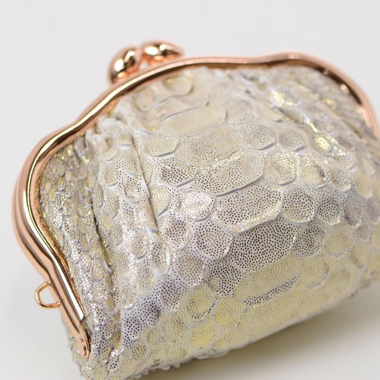 財布 レディース がま口 小銭入れ 日本製 パイソン 蛇革 本革 コンパクト 使いやすい おしゃれ 上品 大人 arukan アルカン 513602