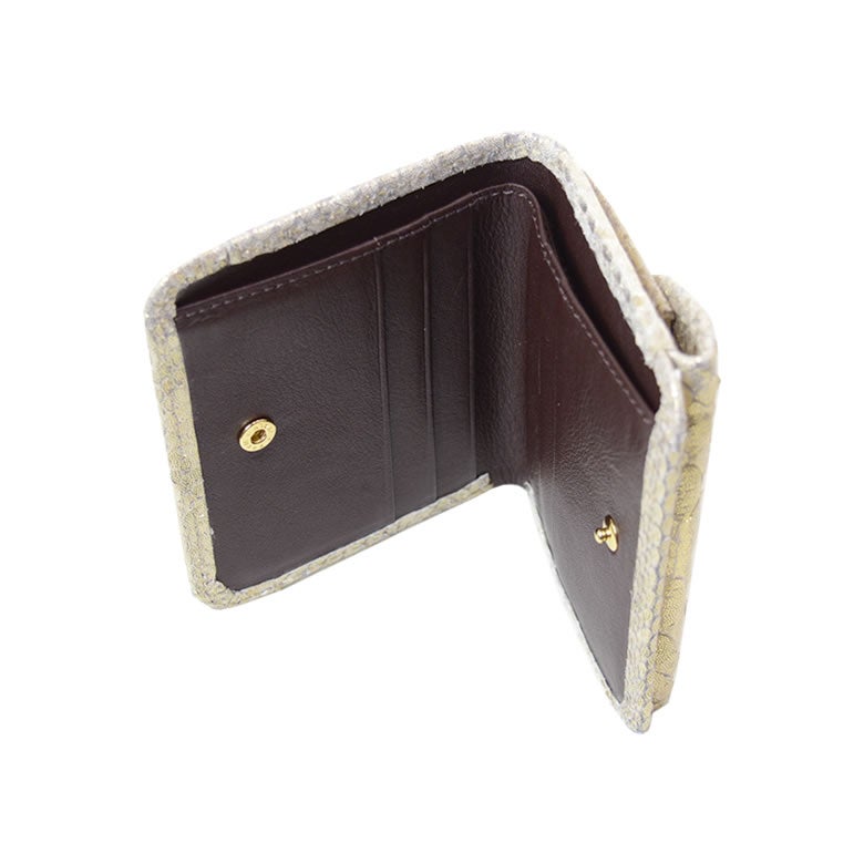 財布 レディース 二つ折り 日本製 パイソン 蛇革 本革 コンパクト カードたくさん入る 使いやすい おしゃれ 上品 大人 arukan アルカン 1529611