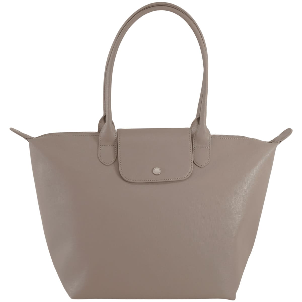 トートバッグ レディース 軽量 きれいめ 上品 A4対応 大容量 合皮 通勤バッグ 自立 底鋲付き マチ広 収納力 高見え シンプル おしゃれ 肩掛け ファスナー付き ビジネストート 仕事用 グレージュ